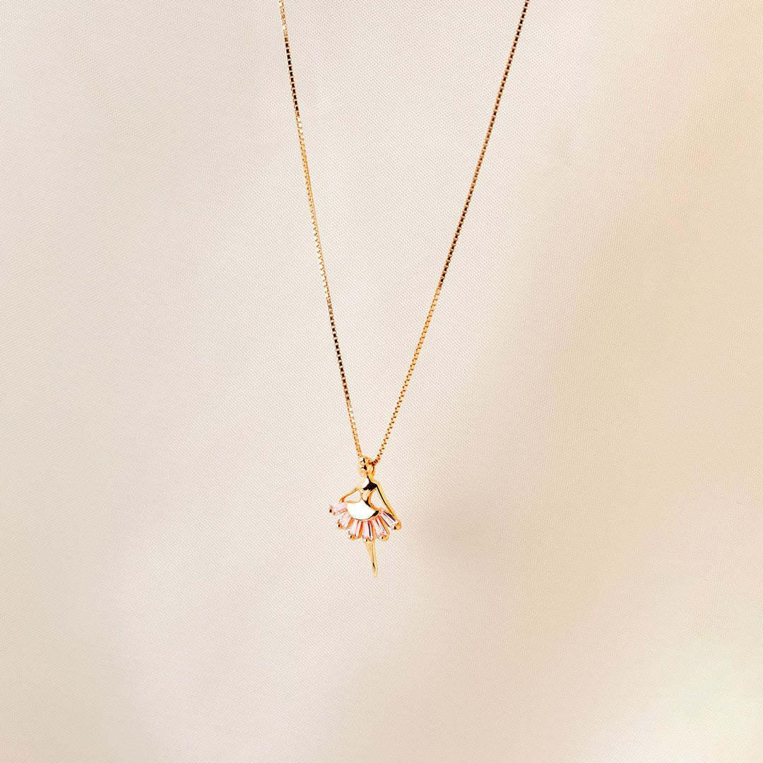 Proud Of You My Ballerina Necklace-belovejewel.com