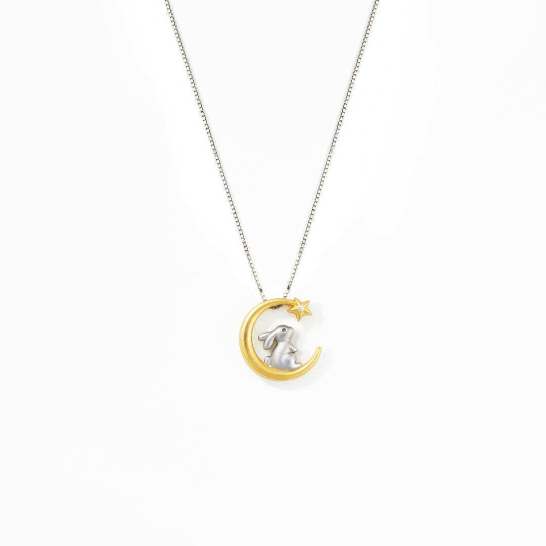 You're Some Bunny Special Bunny Necklace-belovejewel.com