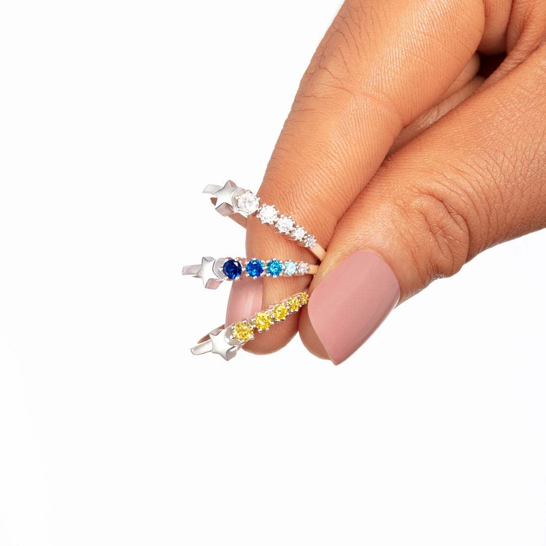 Daughter You're My Shooting Star Ring-belovejewel.com