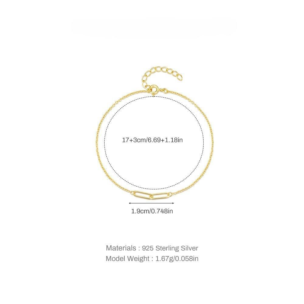 Interlocking Friendship Bracelet – Meaningful BFF Jewelry, Best Friend Gift