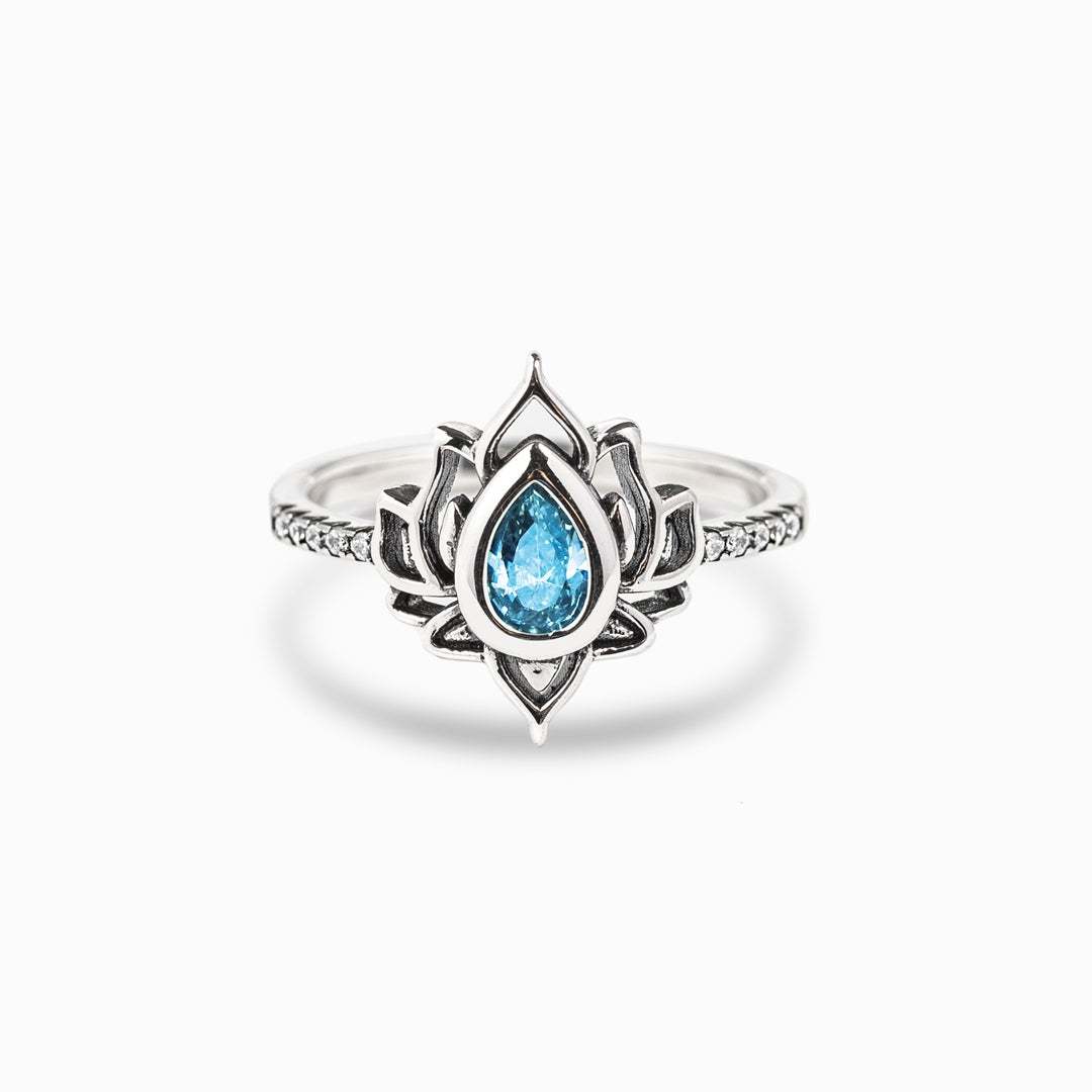 For Daughter No Mud No Lotus Ring-belovejewel.com