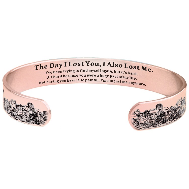 The Day I Lost You Memorial Bracelet-belovejewel.com