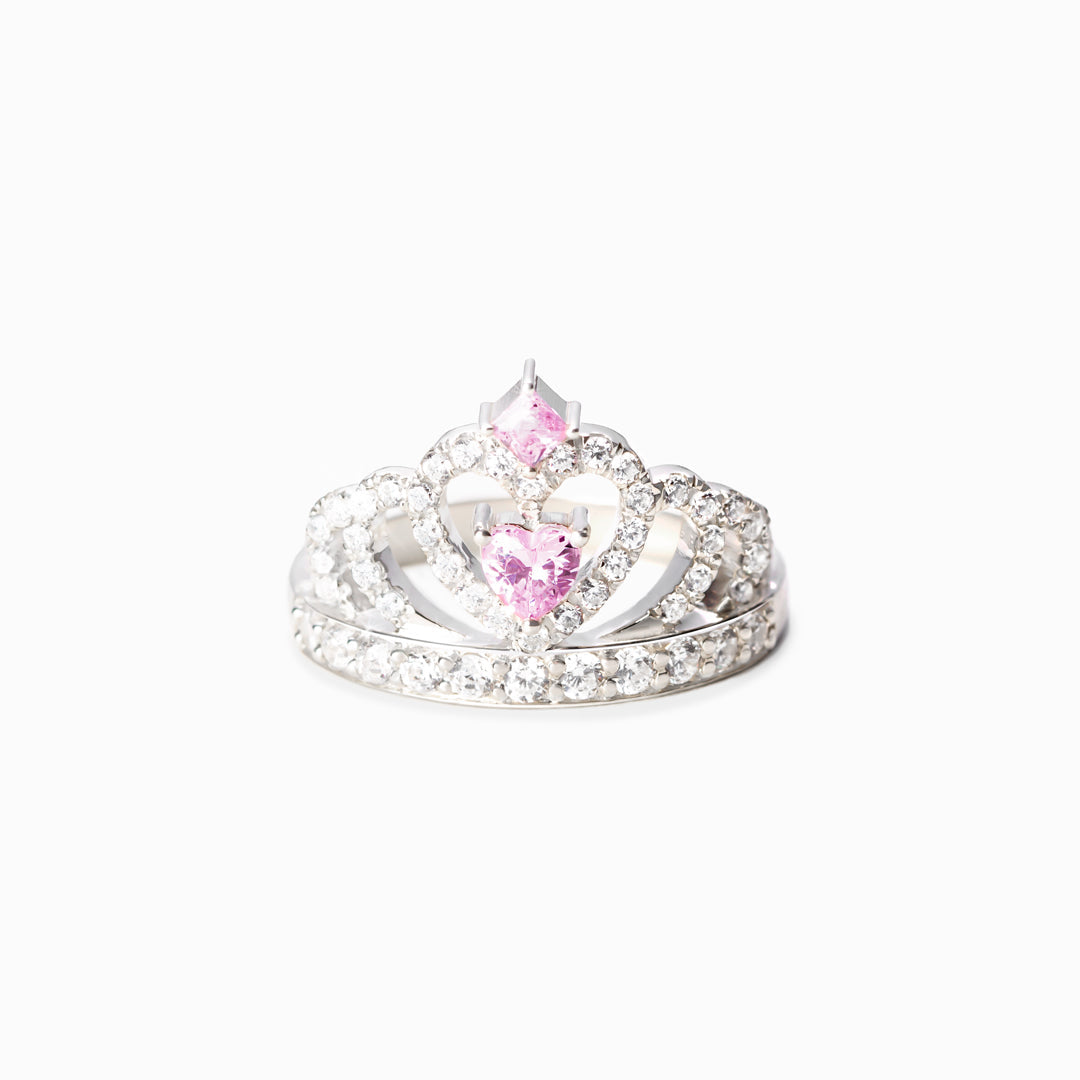 Adjust Your Crown and Handle It Crown Ring S925-belovejewel.com
