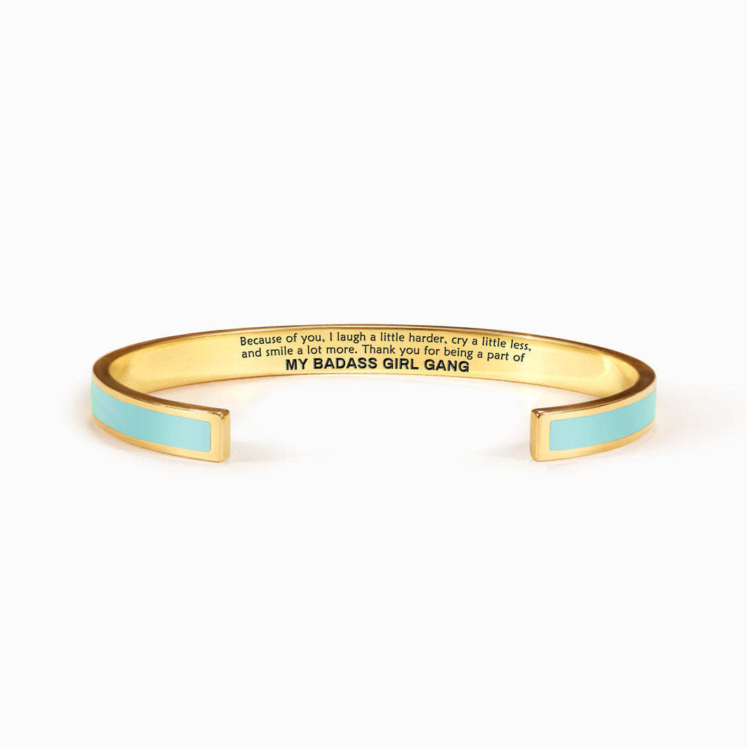 My Badass Girl Gang Multiple Color Bangle-belovejewel.com