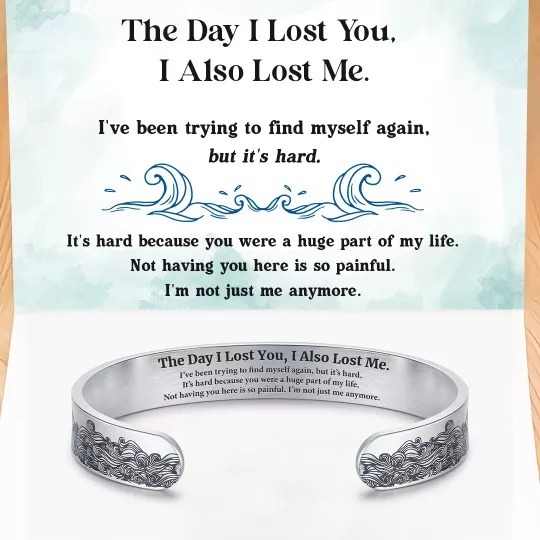 The Day I Lost You Memorial Bracelet-belovejewel.com