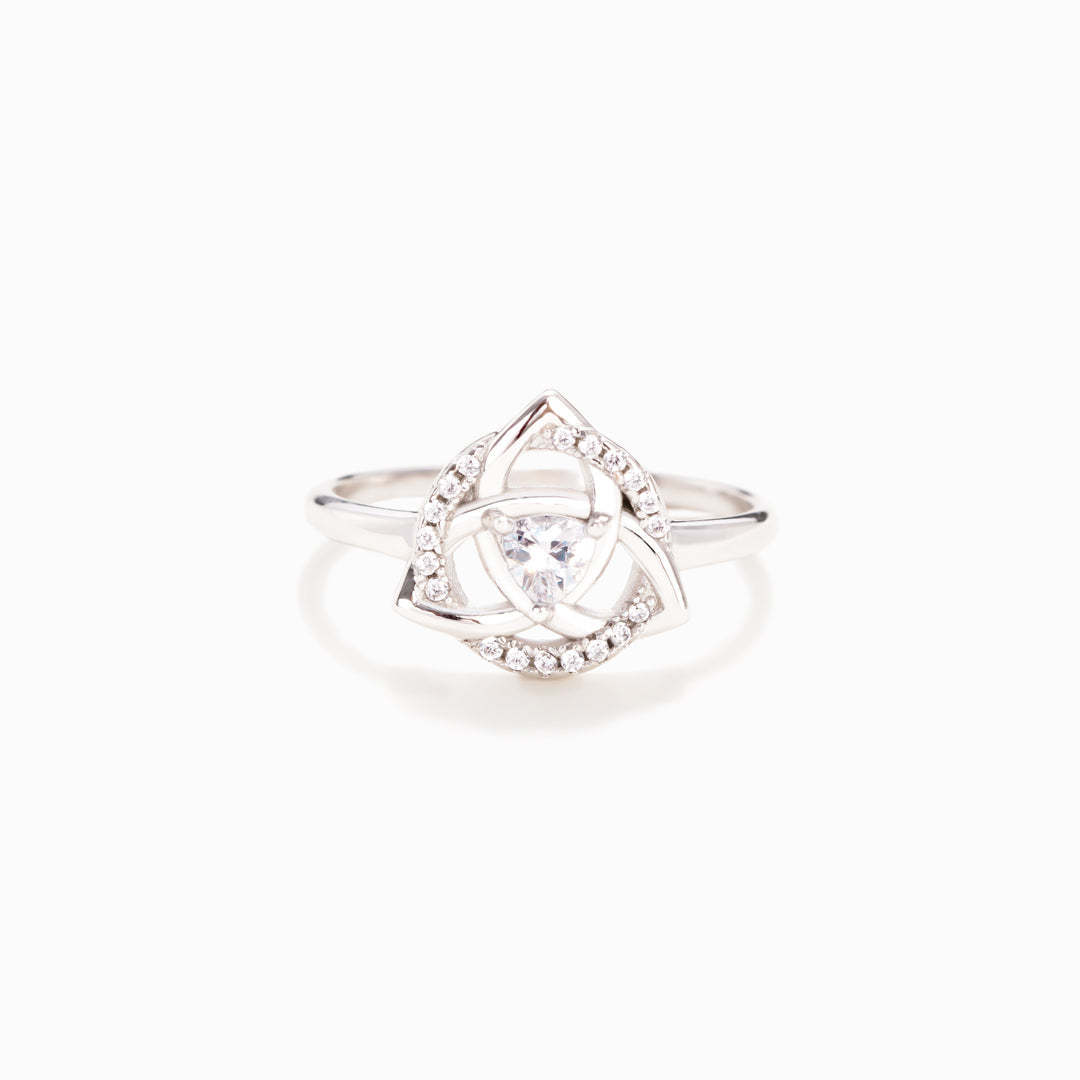 Celtic Knot Ring For Daughter-belovejewel.com