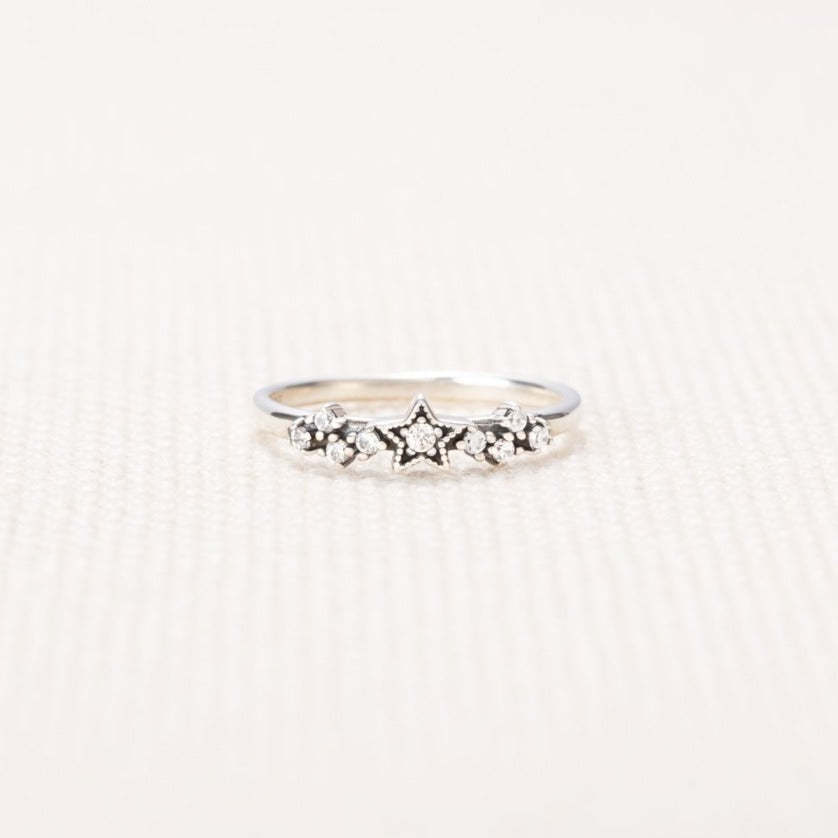 You Were Born To Shine Stars Ring-belovejewel.com