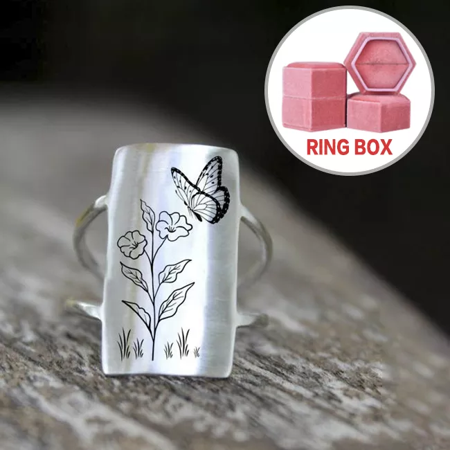 🌊Summer Hot Sale✨-S925 Sterling Silver Hummingbird Ring - Gift For Animal Lover🐦-belovejewel.com