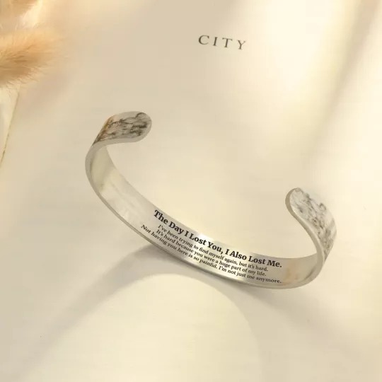 The Day I Lost You Memorial Bracelet-belovejewel.com