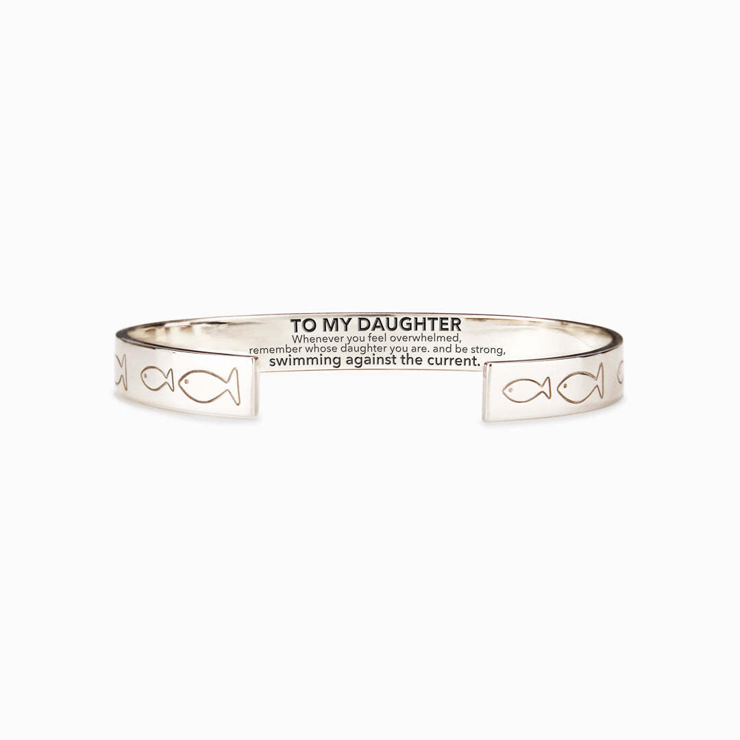 Swimming Against The Current Bangle-belovejewel.com