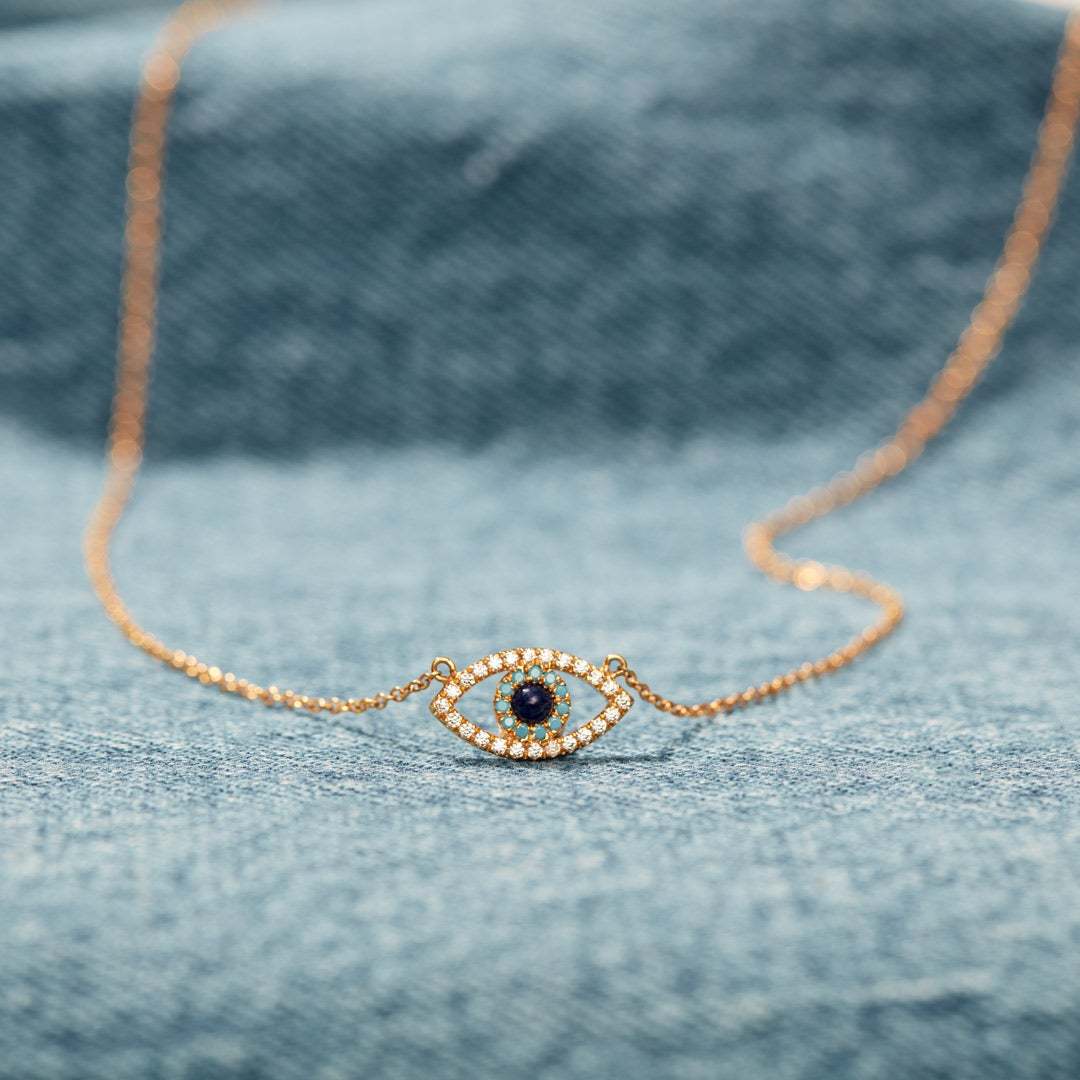 Evil Eye Necklace-belovejewel.com