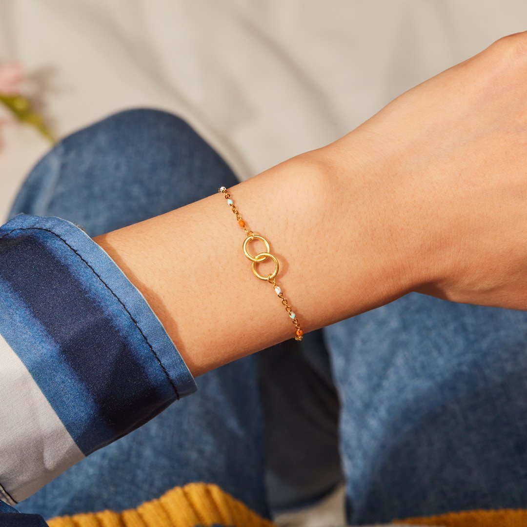 Bonus Sister Circle Bracelet-belovejewel.com