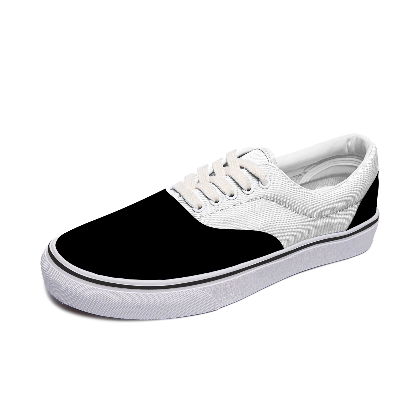 Men's fashion color block canvas sneakers low-top casual walking shoes classic comfortable flat fashion sneakers
