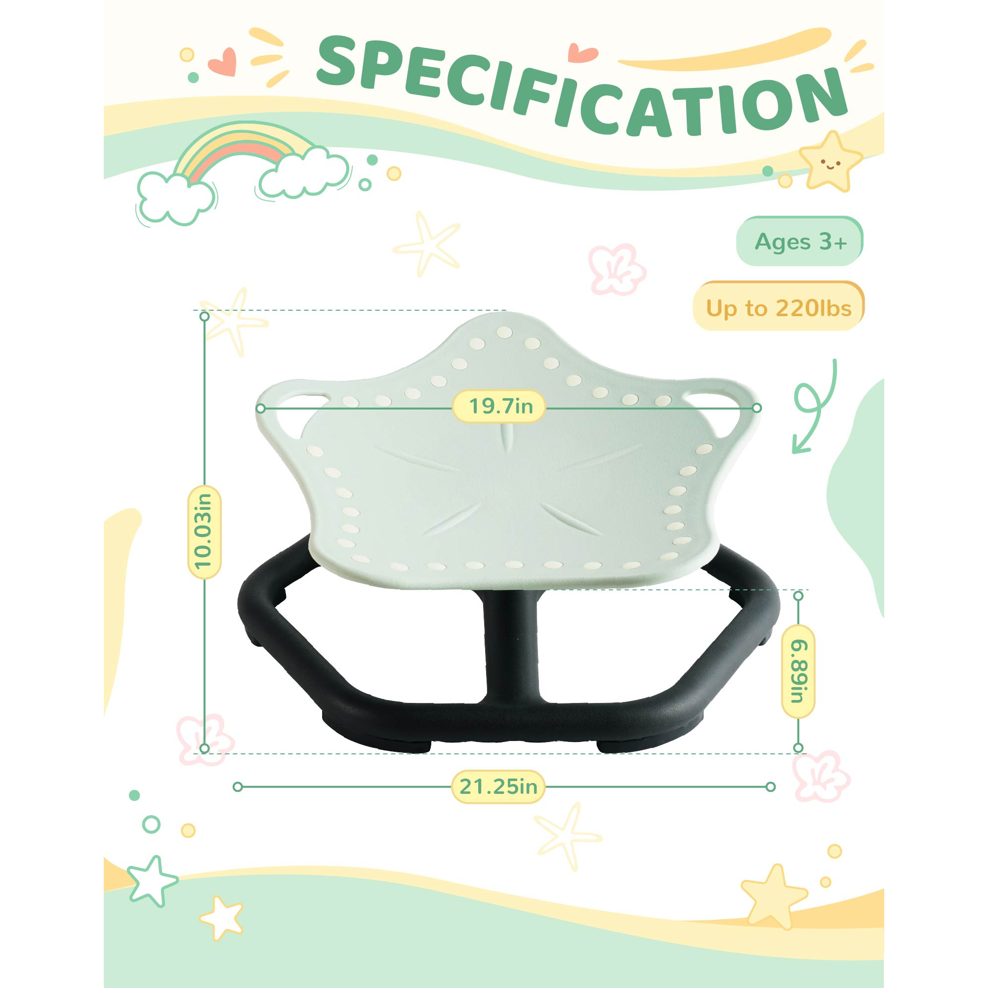 Robud Kids Spinning Balance Seat