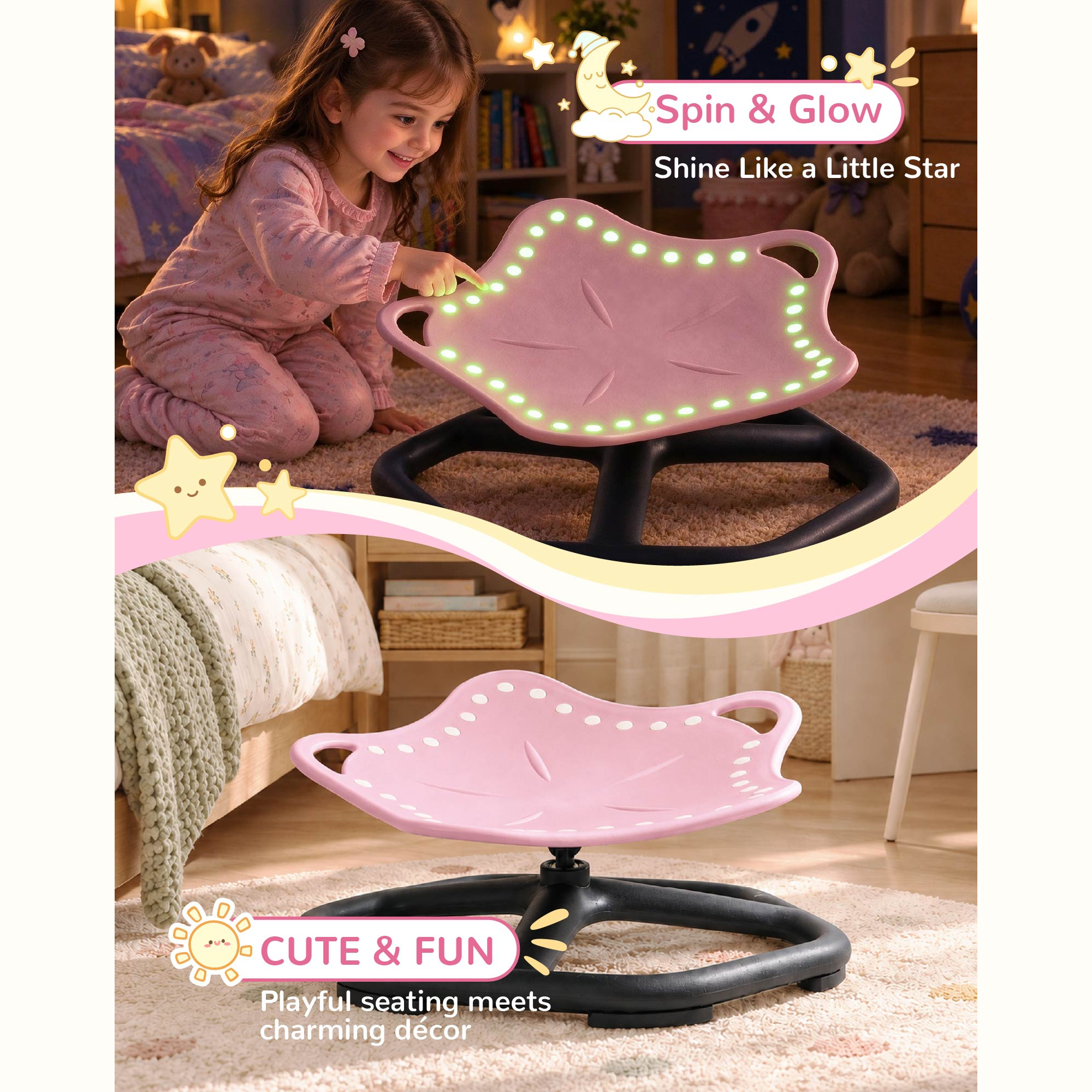 Robud Kids Spinning Balance Seat