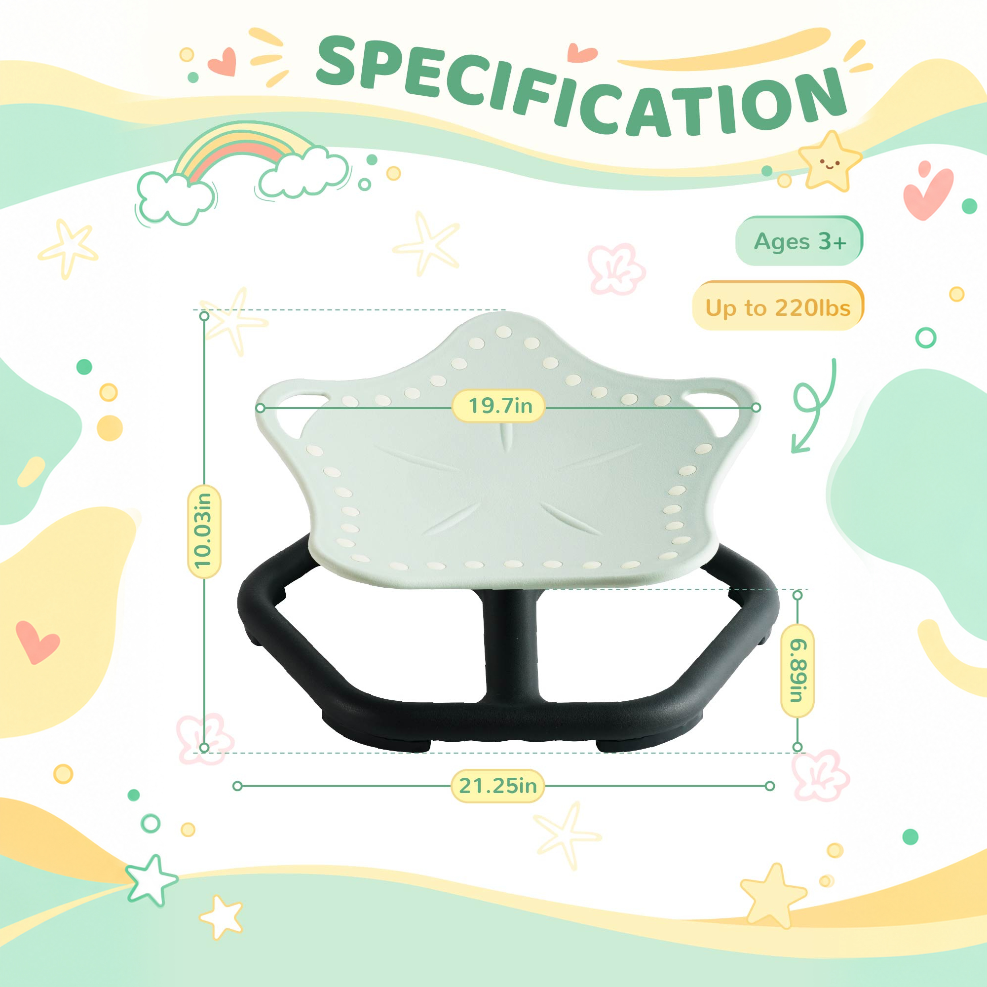 Robud Kids Spinning Balance Seat