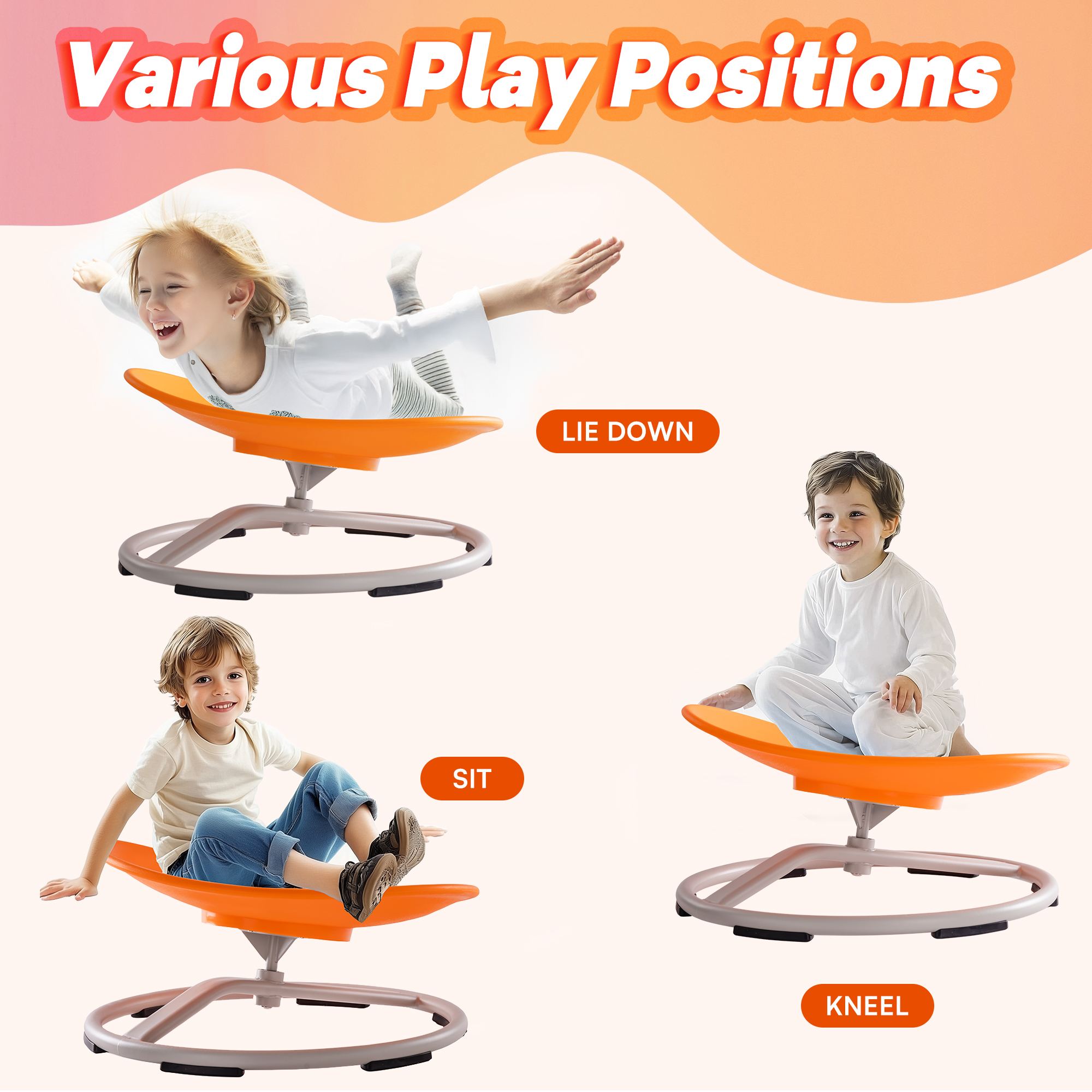 ROBUD Kids Sensory Swivel Chair