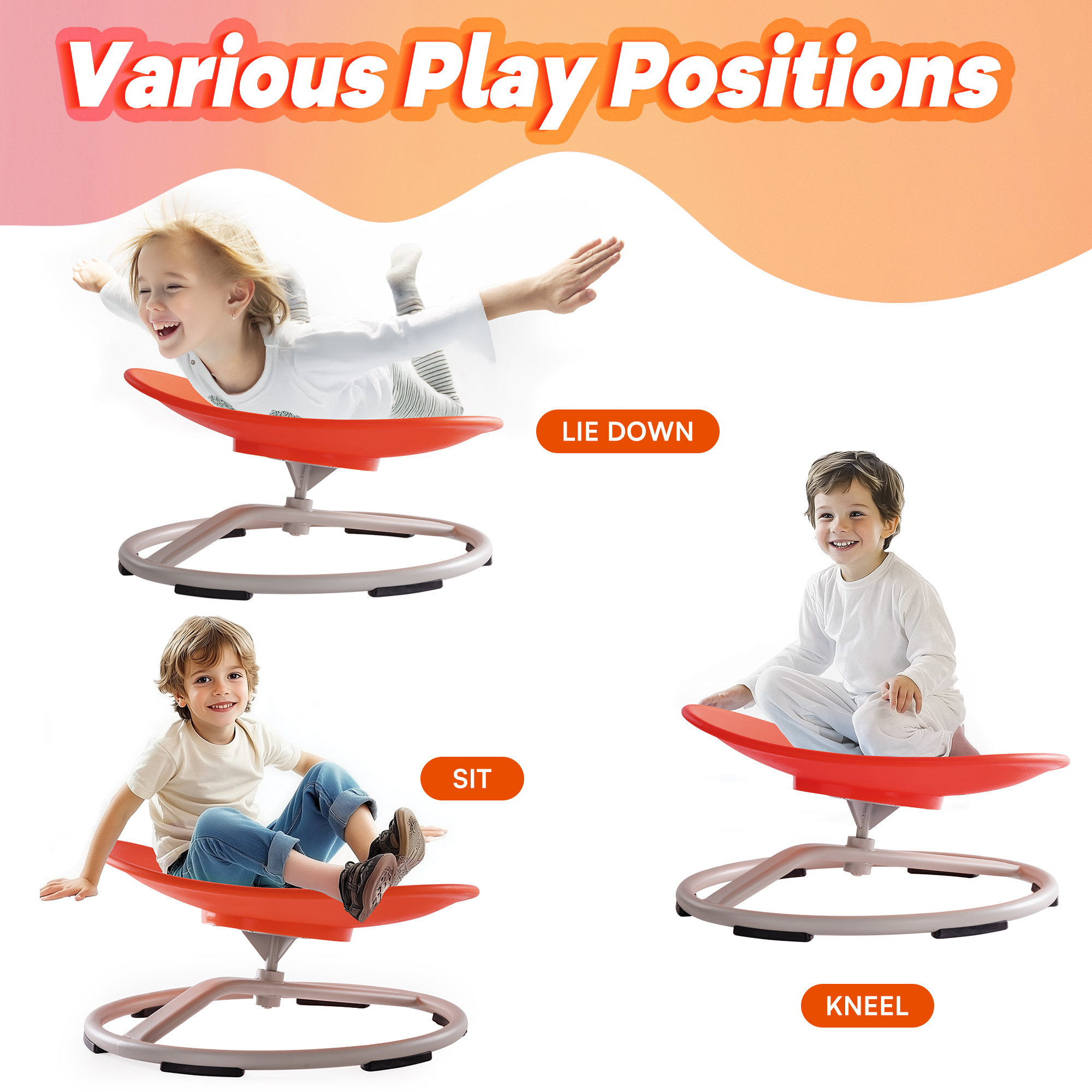 ROBUD Kids Sensory Swivel Chair