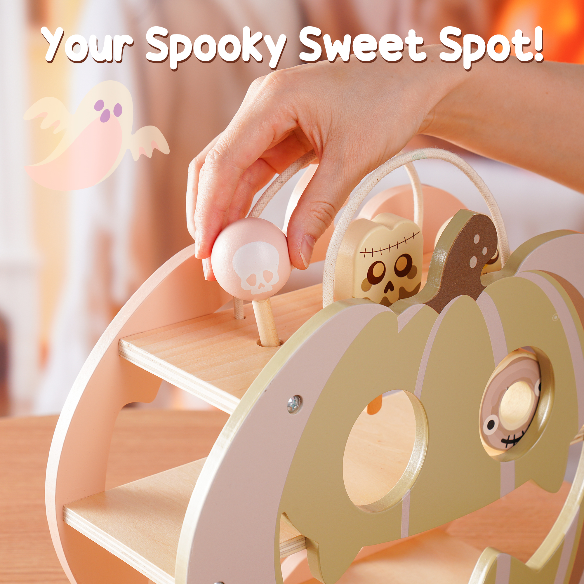 ROBUD Halloween Candy House Play Food Set for Kids