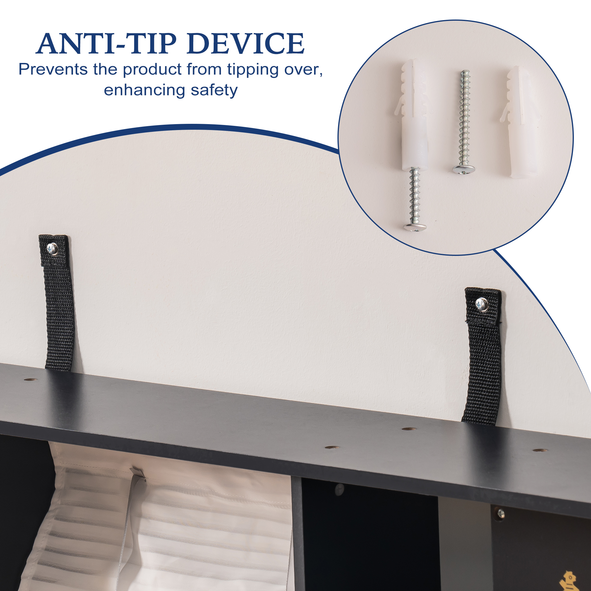 ROBUD Modern Play Kitchen for Kids - White