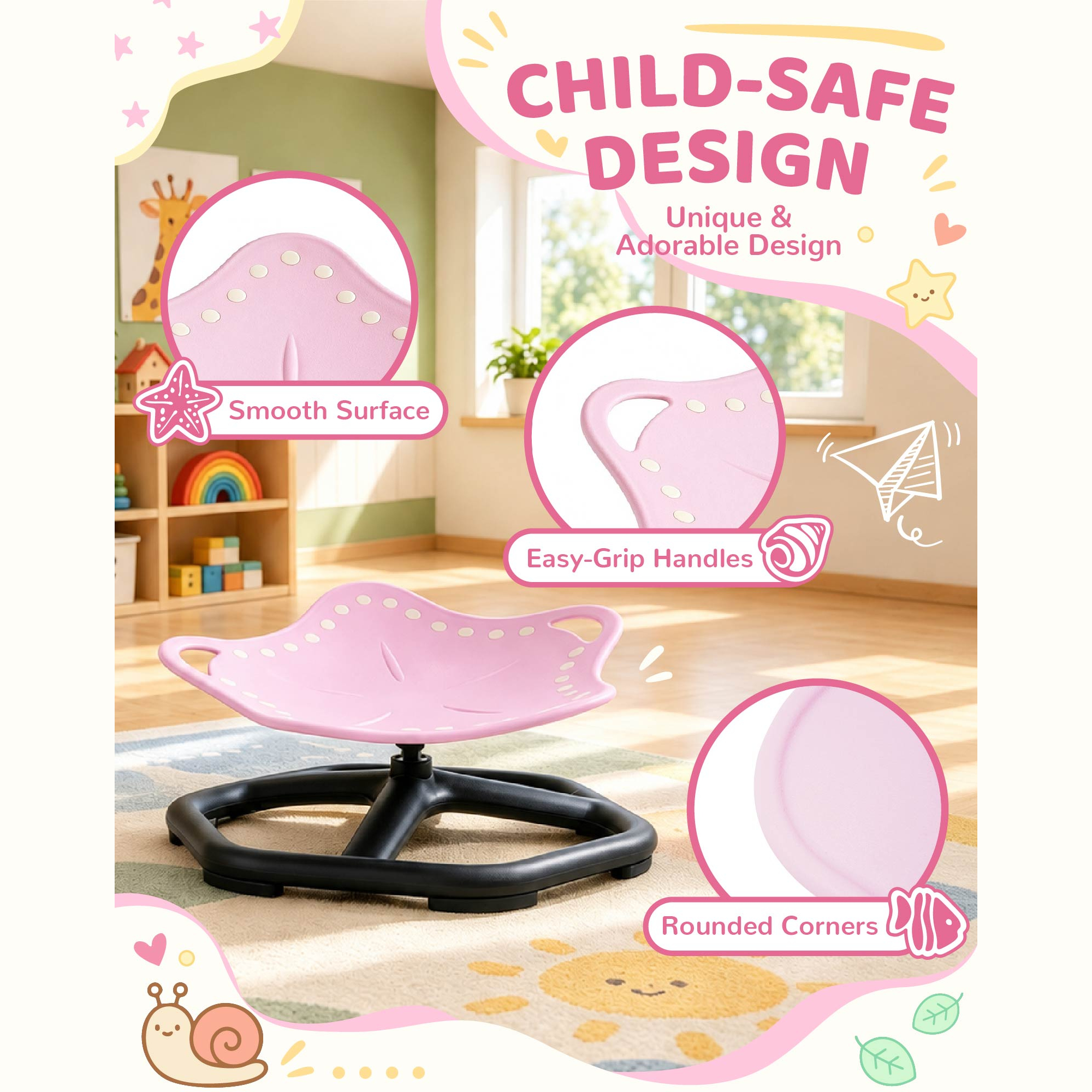 Robud Kids Spinning Balance Seat