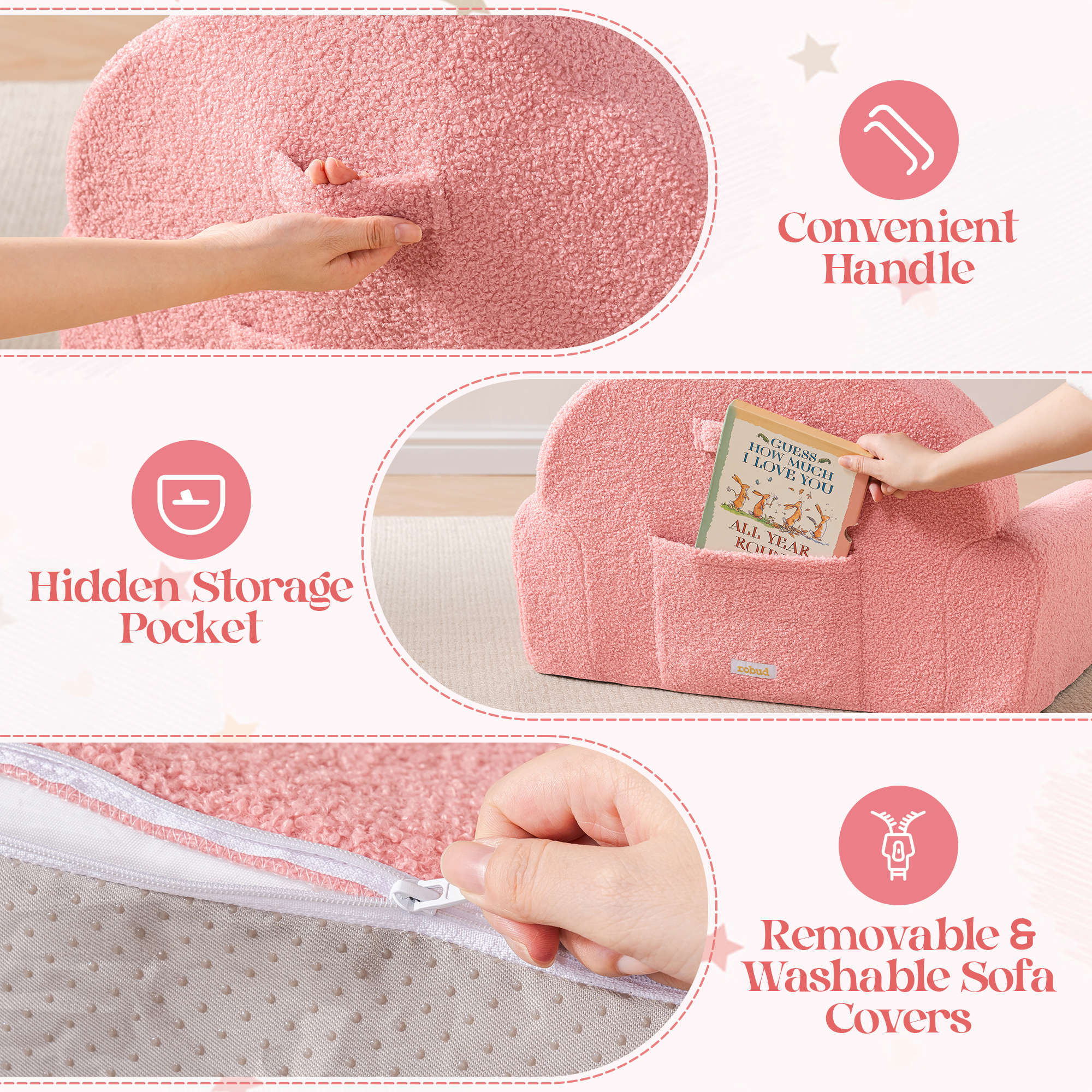 ROBUD Children's Sofa Series