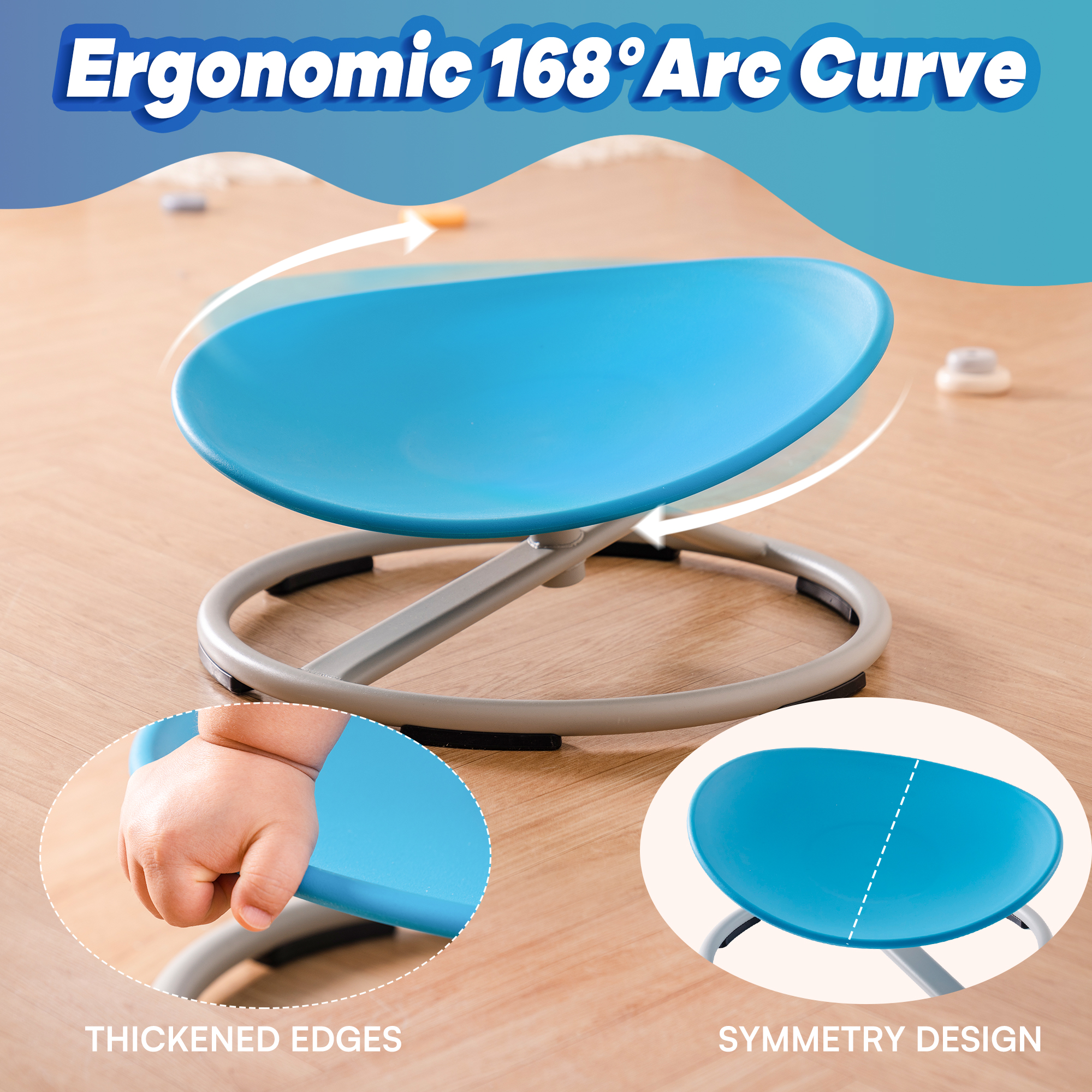 ROBUD Kids Sensory Swivel Chair