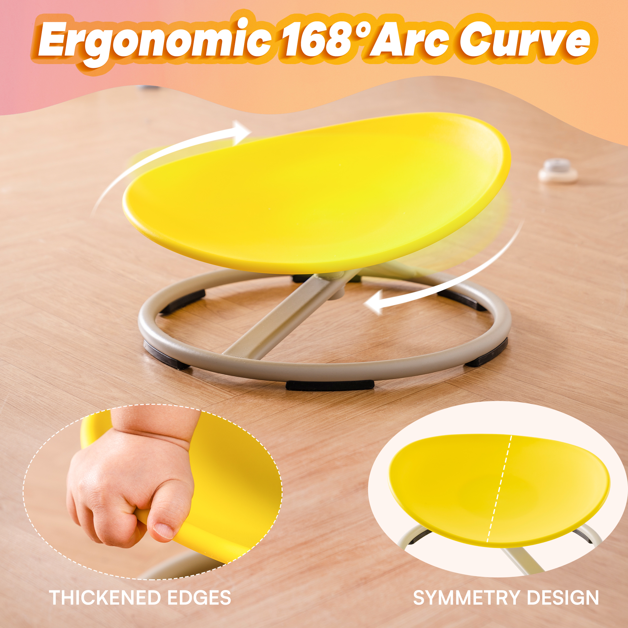 ROBUD Kids Sensory Swivel Chair