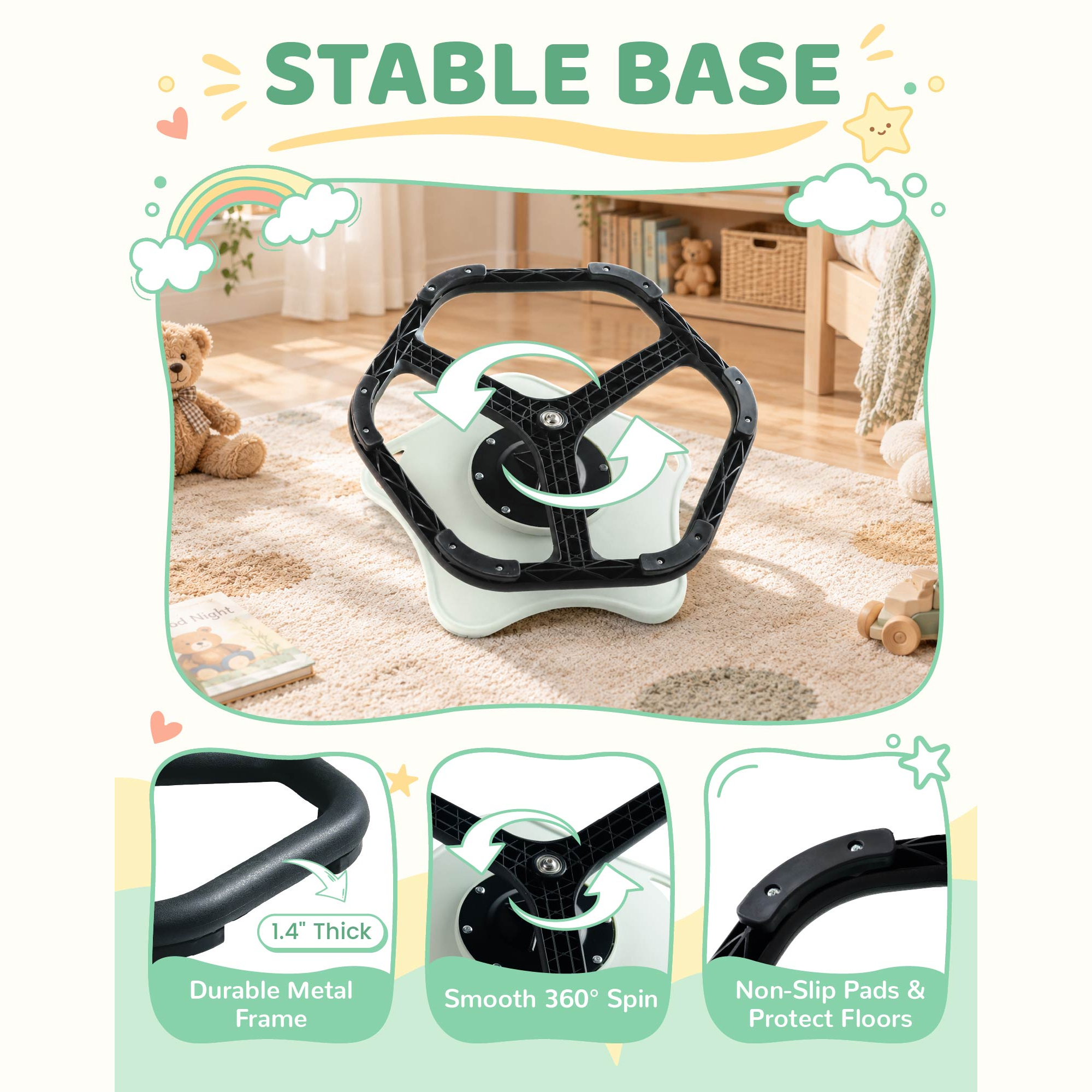 Robud Kids Spinning Balance Seat