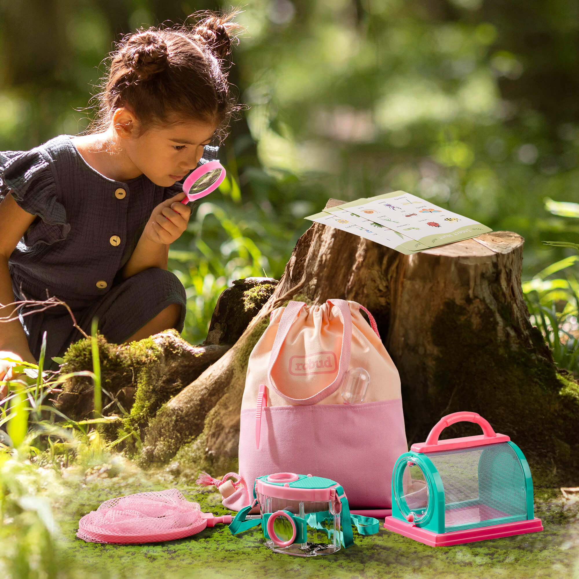 ROBUD Outdoor Kids Explorer Kit Pink
