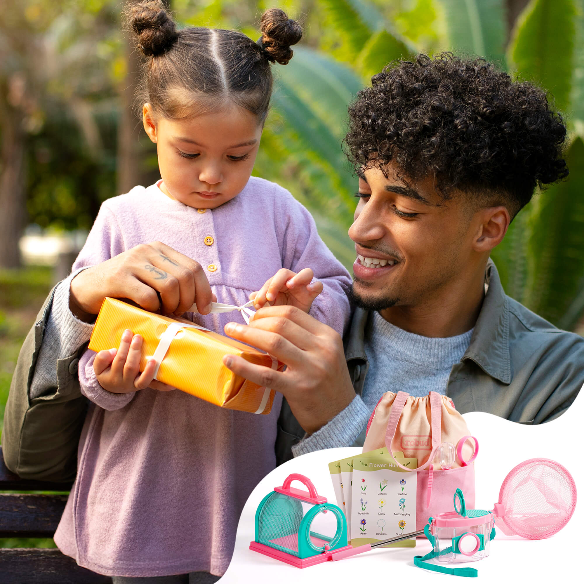 ROBUD Outdoor Kids Explorer Kit Pink