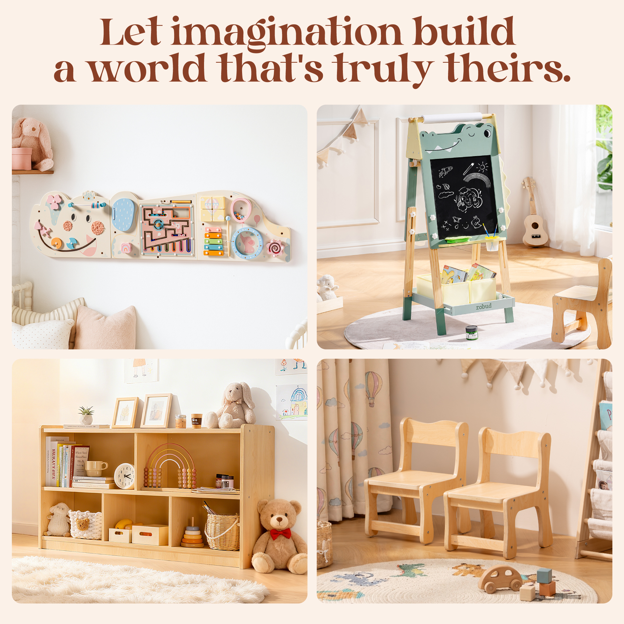 ROBUD Little Moments - A Corner of Childhood Play Set