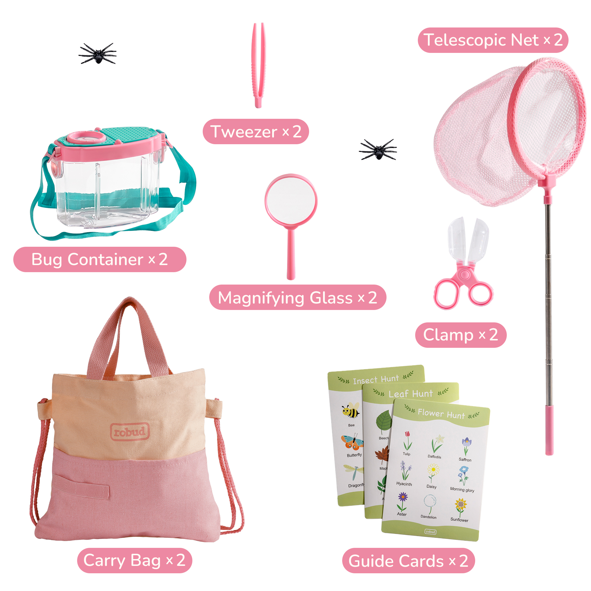 ROBUD Dual Set Kids Outdoor Explorer Kit