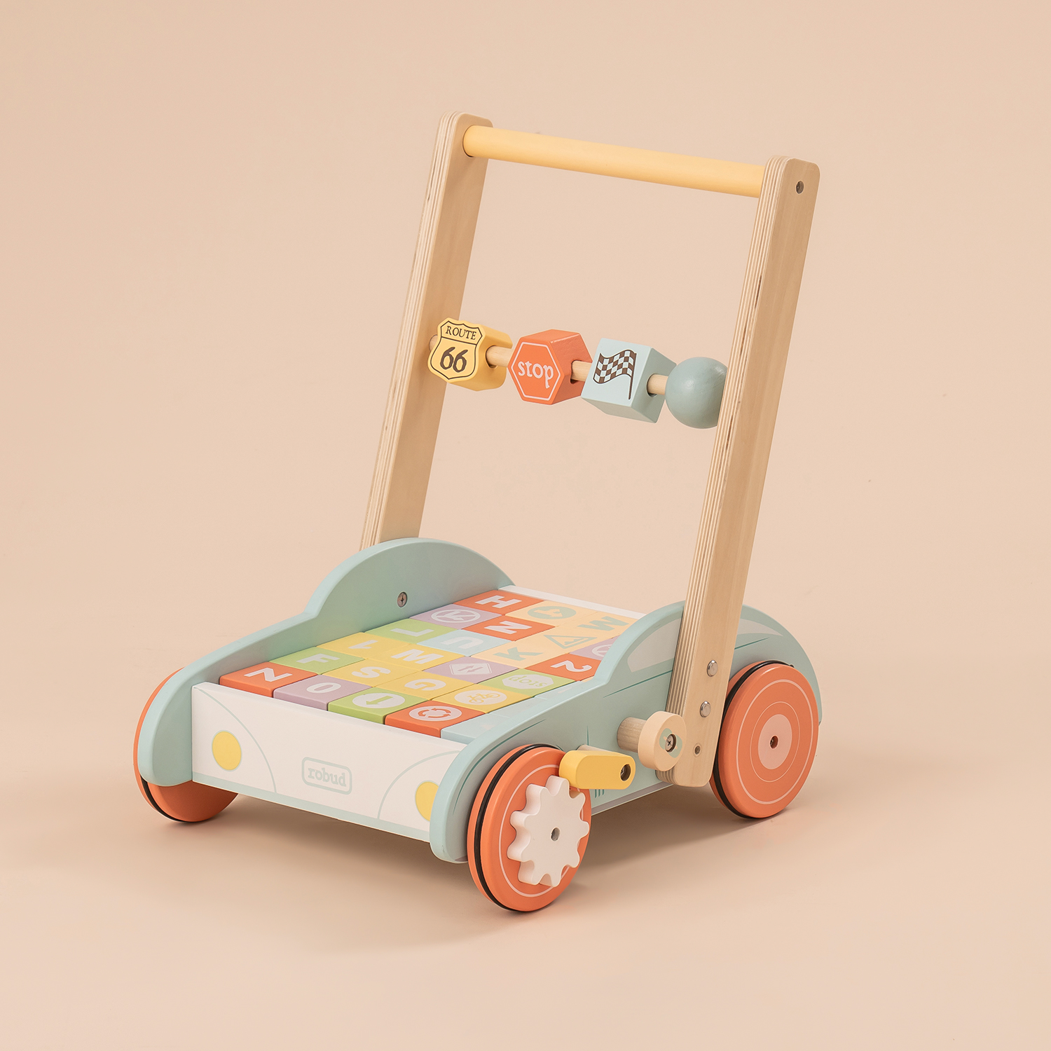 Cossy classic shop wooden baby walker