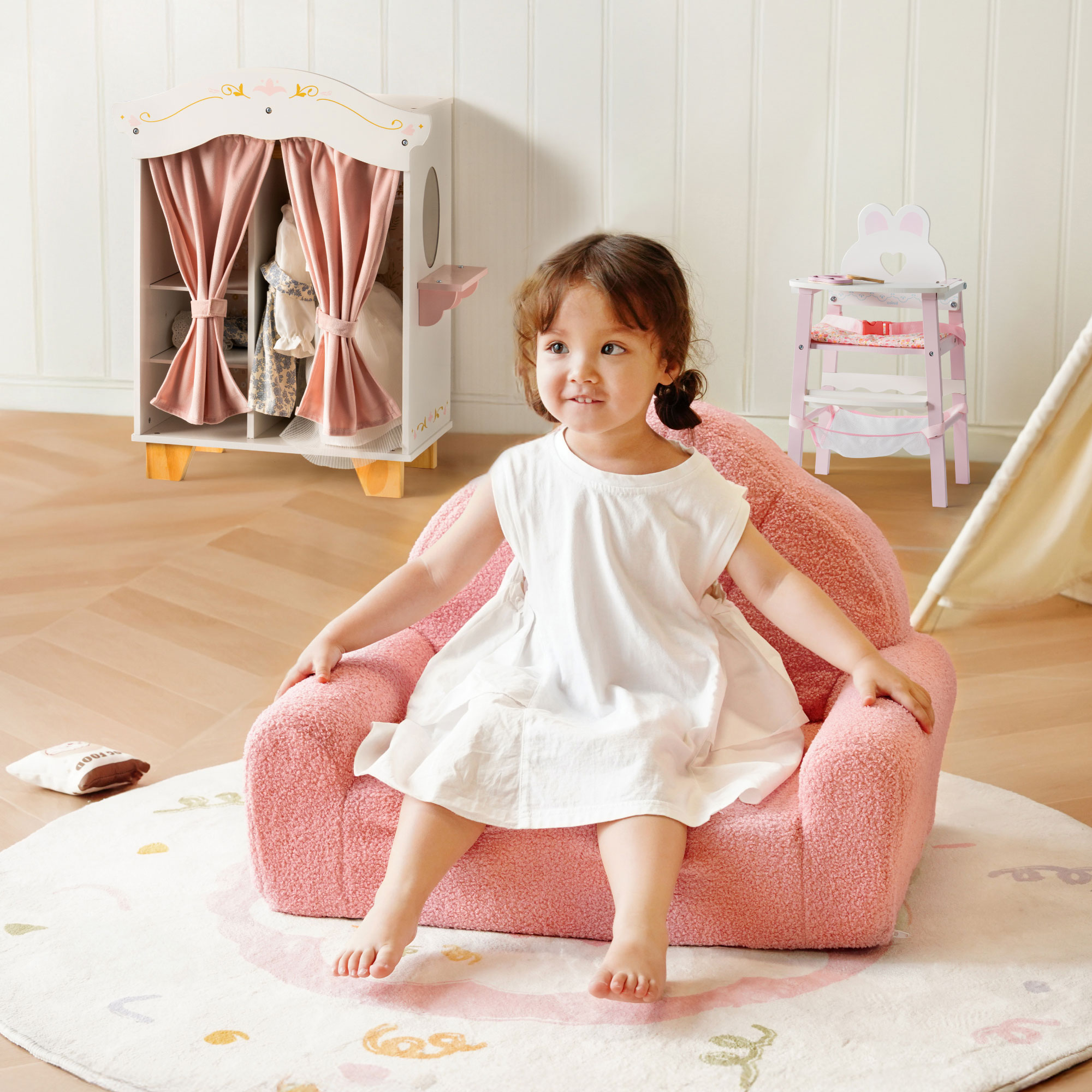 ROBUD Wooden Princess Toy House Series