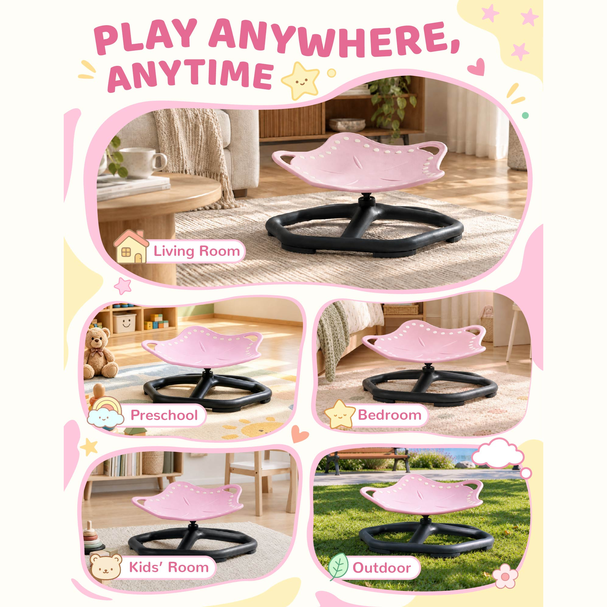 Robud Kids Spinning Balance Seat