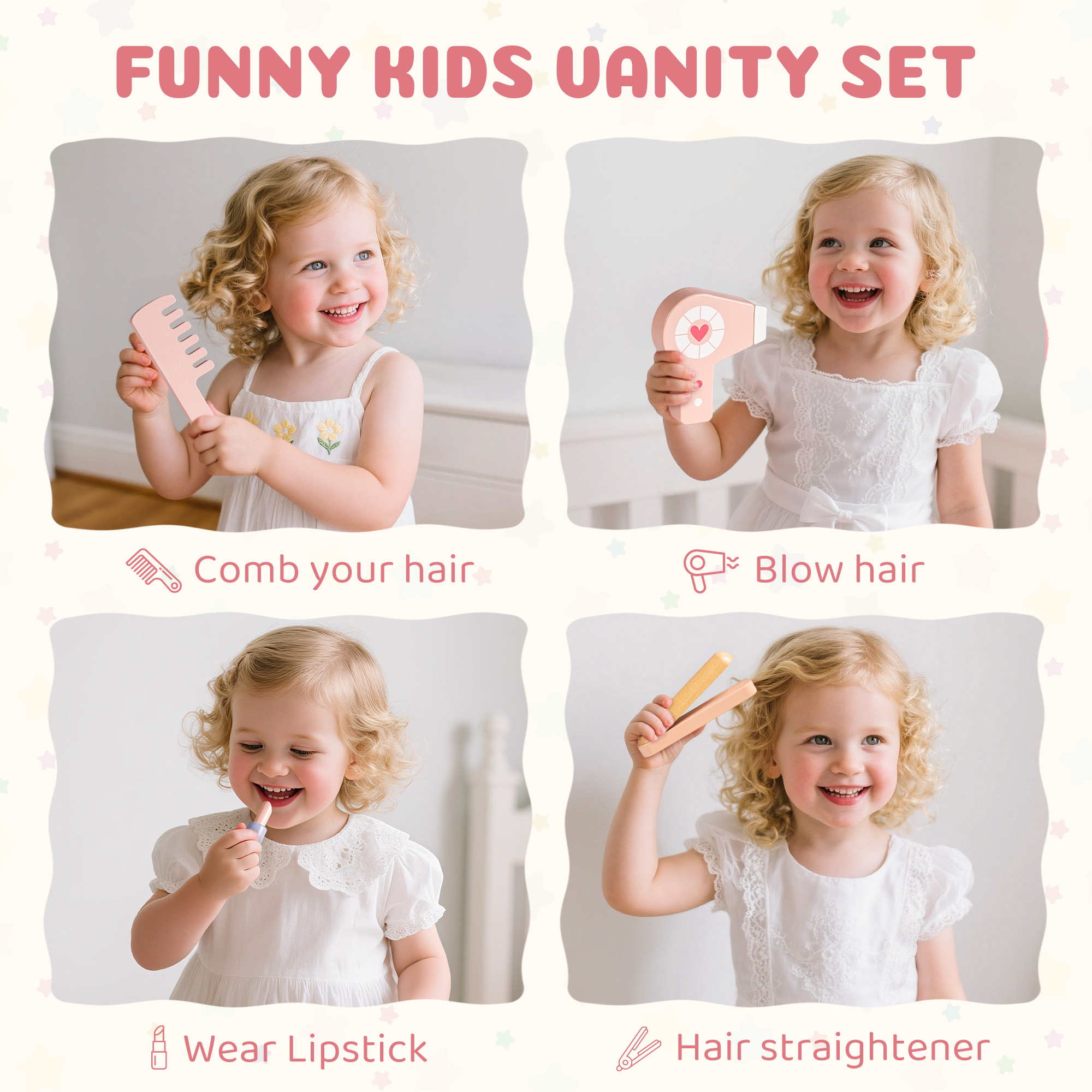 ROBUD Princess Dressing Table