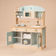 ROBUD Wooden Kids Play Kitchen Set | Wood Toddler Kitchen Play Set with ...