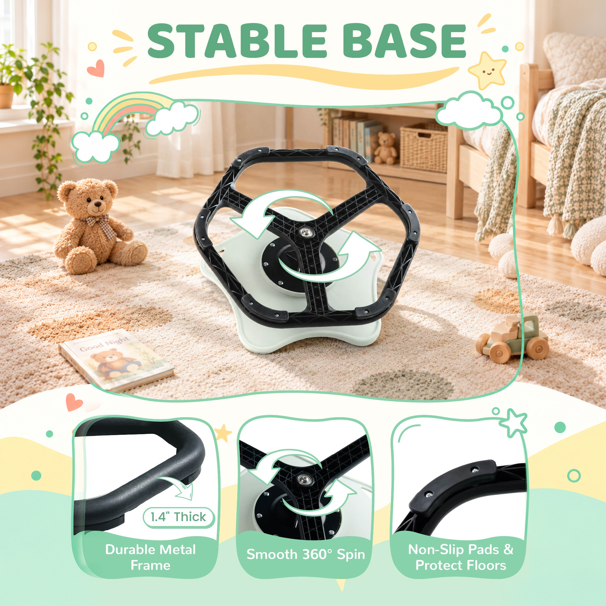 Robud Kids Spinning Balance Seat