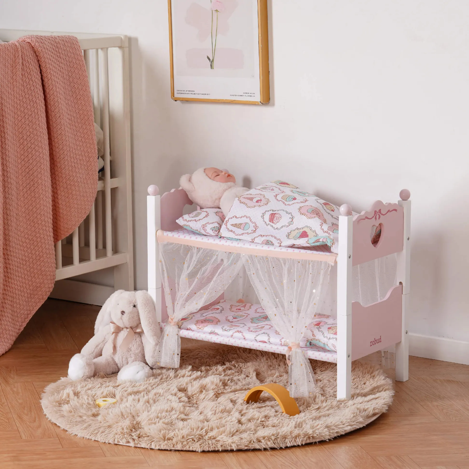 Doll Bed for an 18-Inch Doll