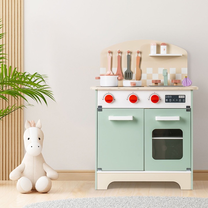 ROBUD Wooden Kids Play Kitchen Set - Michelin 