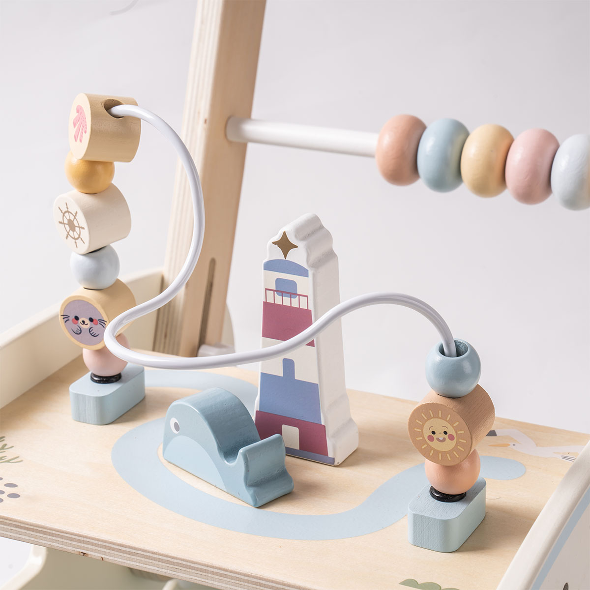 ROBUD Ajustable Speed Multi-Functional Baby Walker