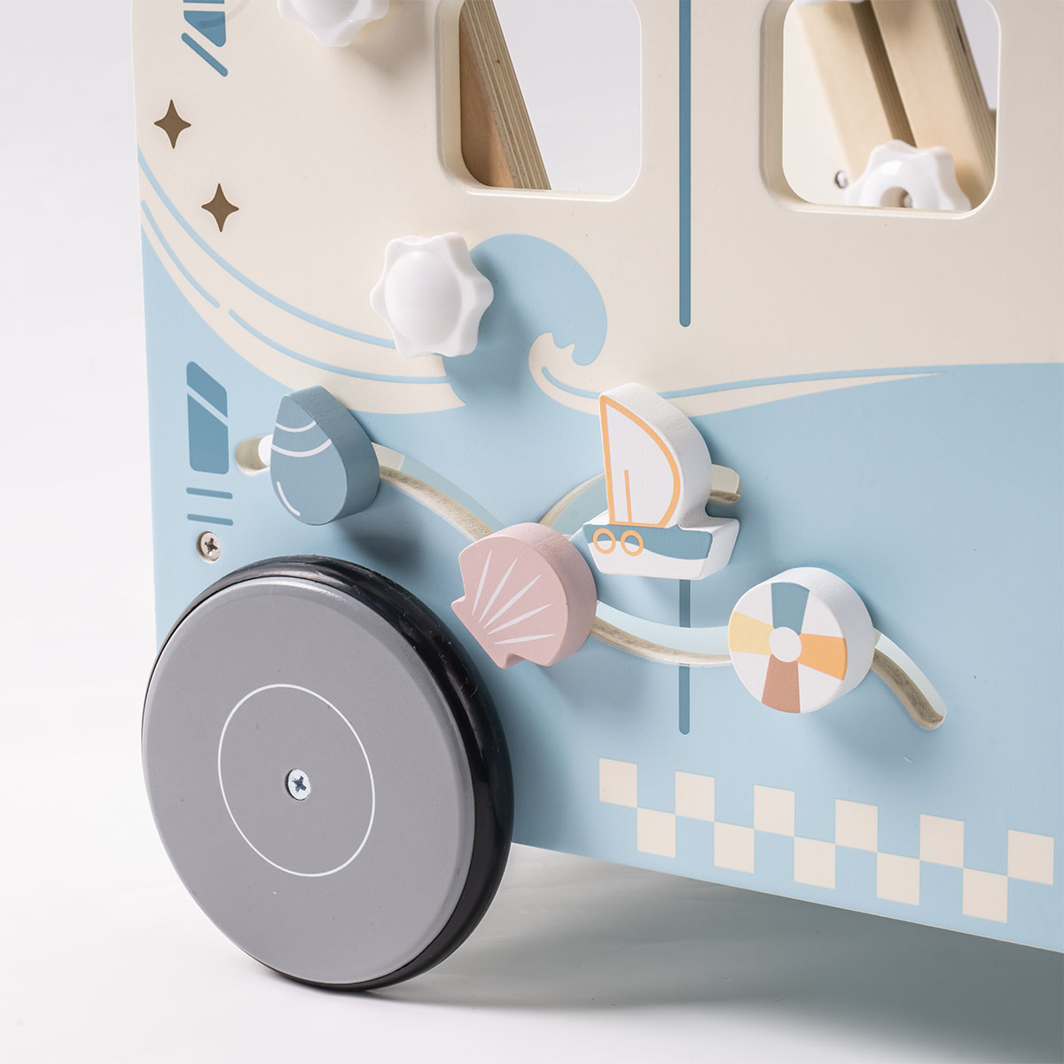 ROBUD Ajustable Speed Multi-Functional Baby Walker