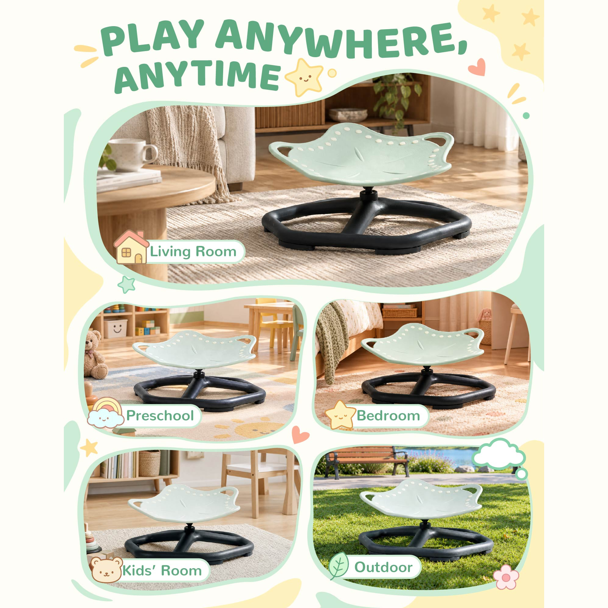 Robud Kids Spinning Balance Seat