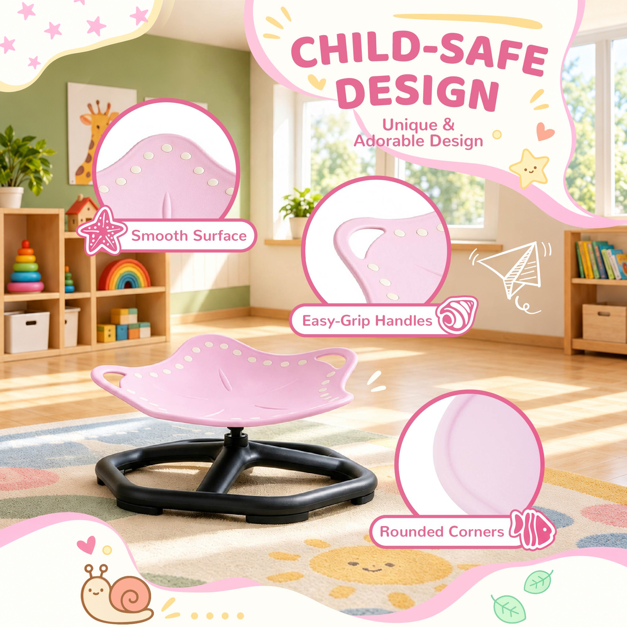Robud Kids Spinning Balance Seat