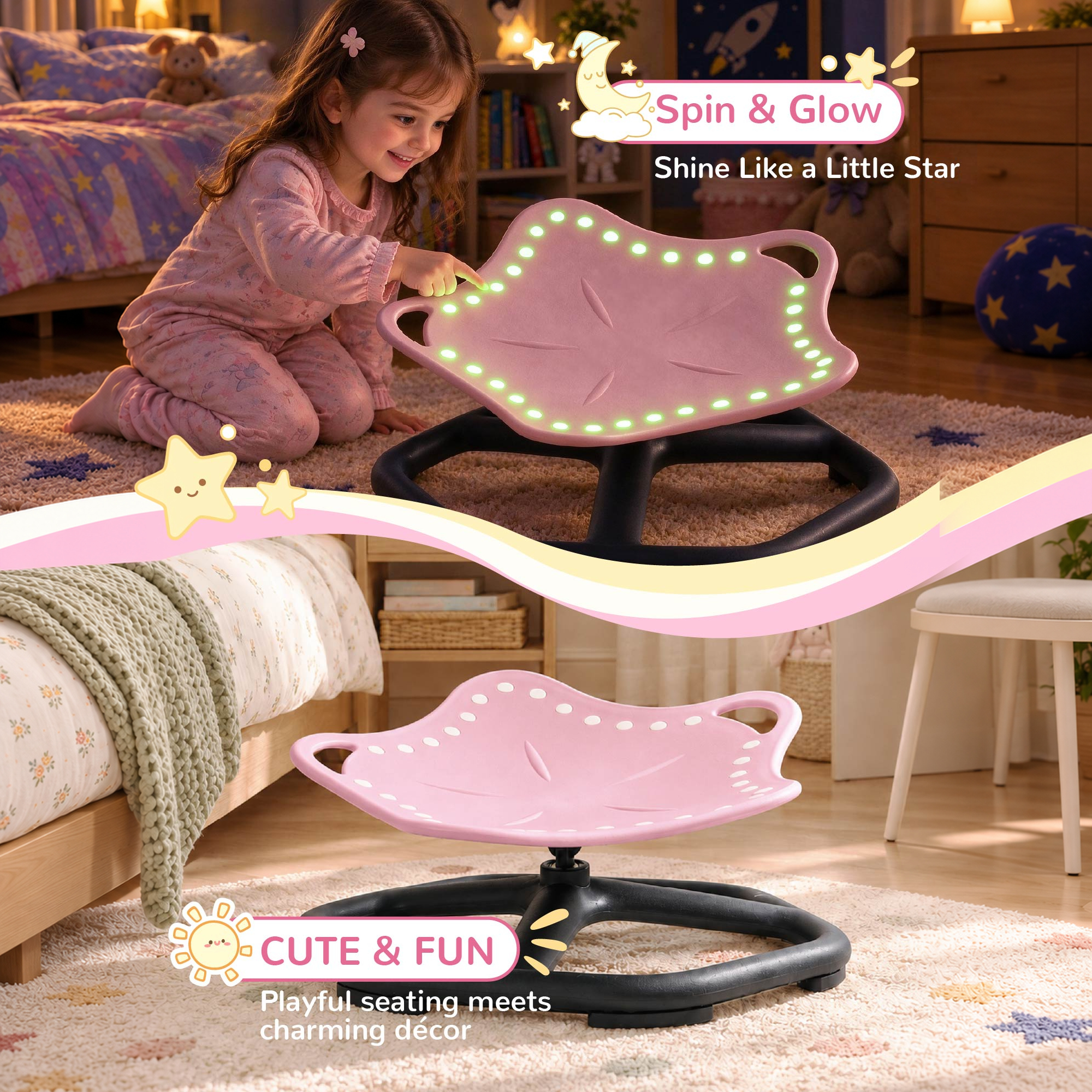 Robud Kids Spinning Balance Seat