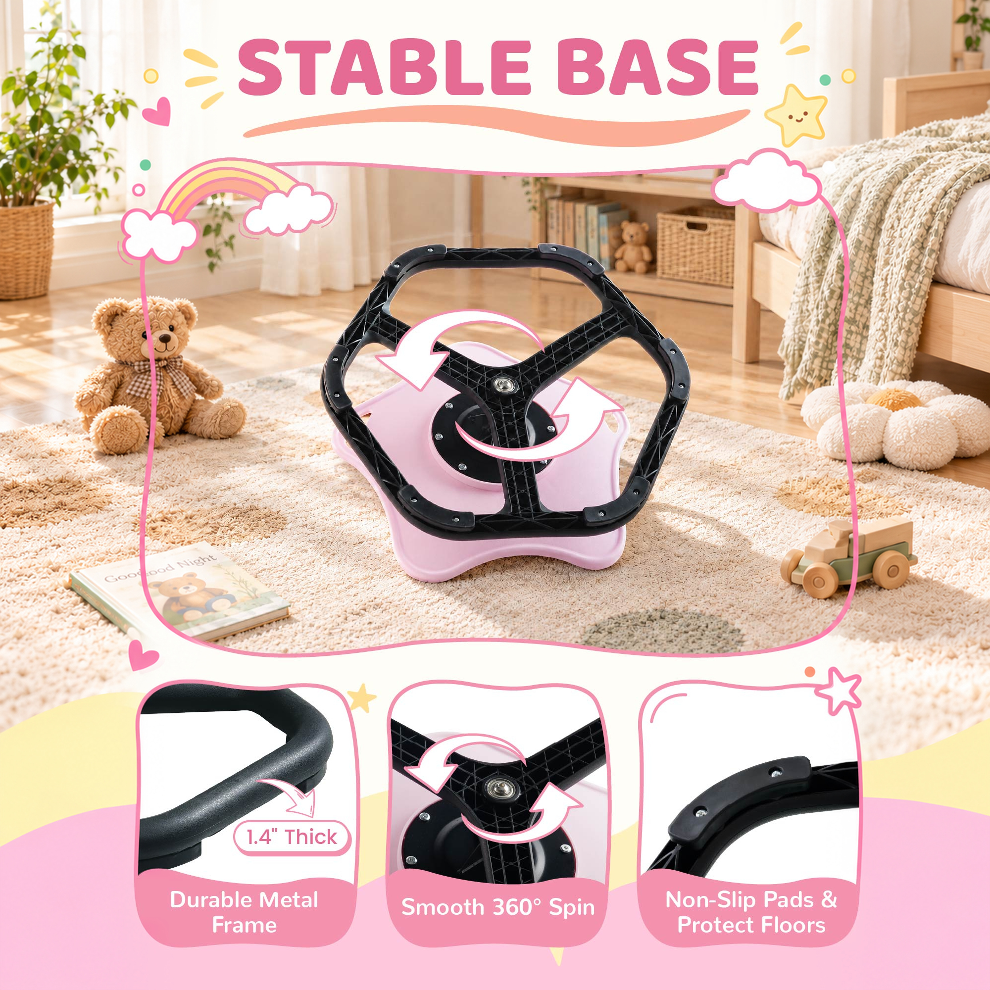 Robud Kids Spinning Balance Seat