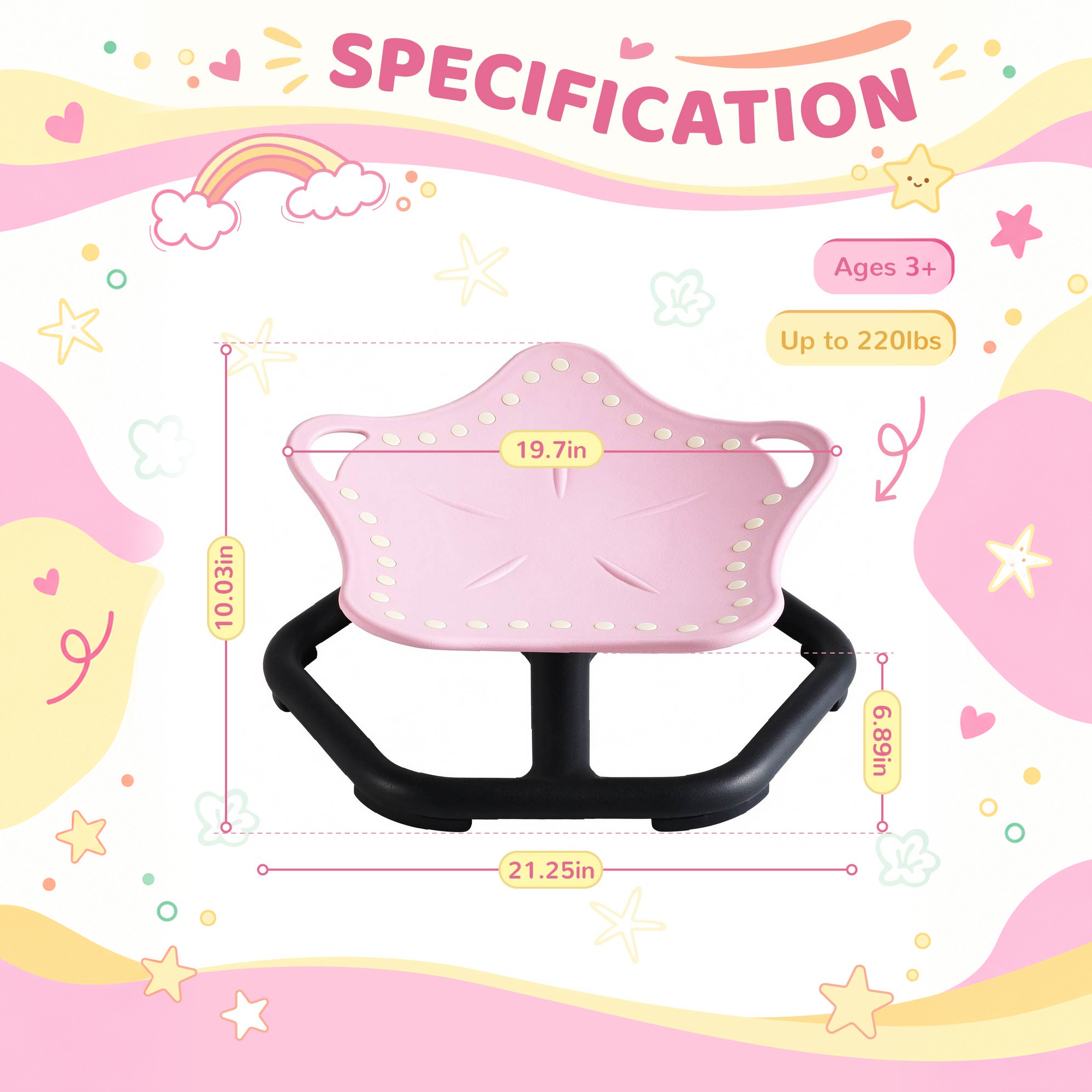 Robud Kids Spinning Balance Seat