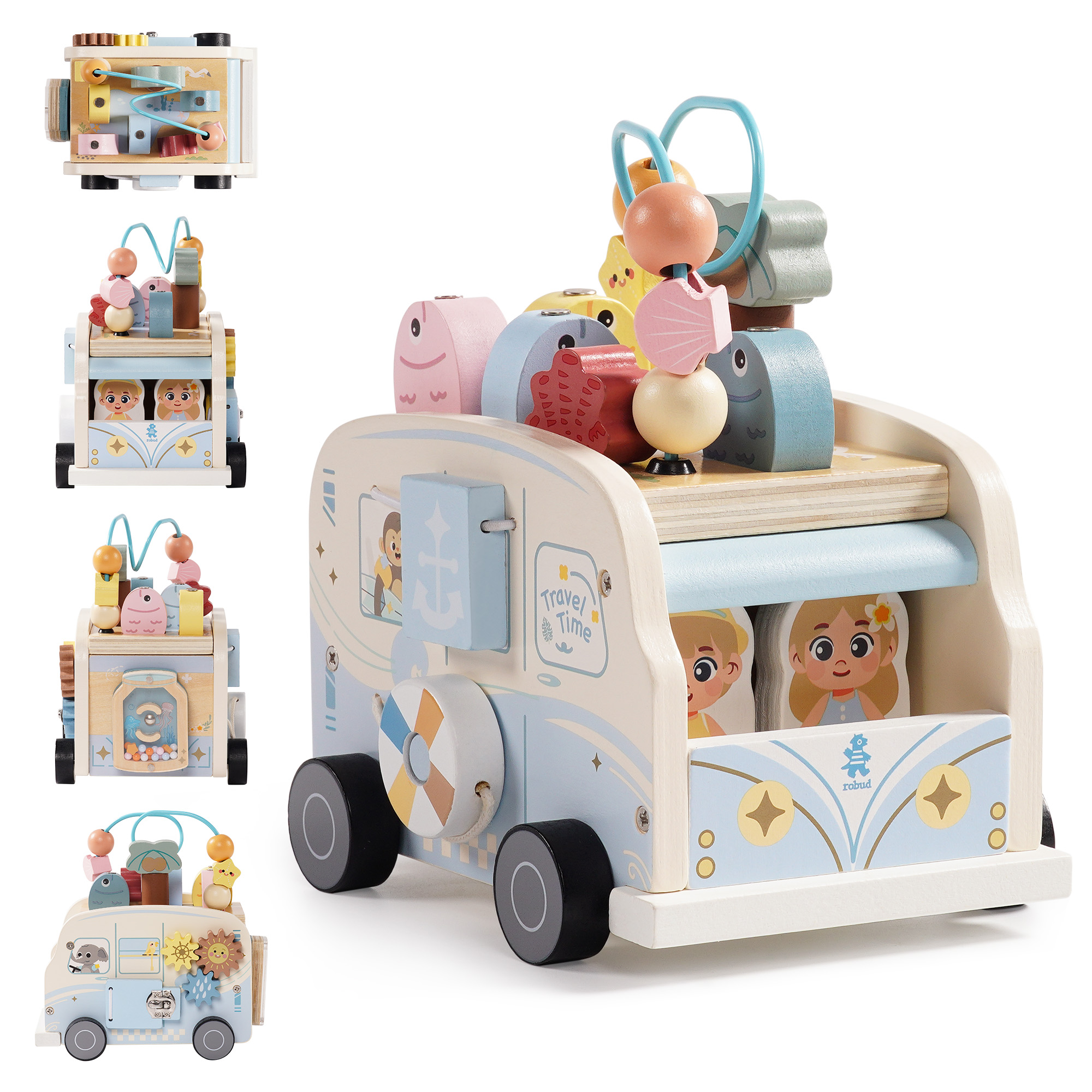 WRP62 activity cube from multiple angles