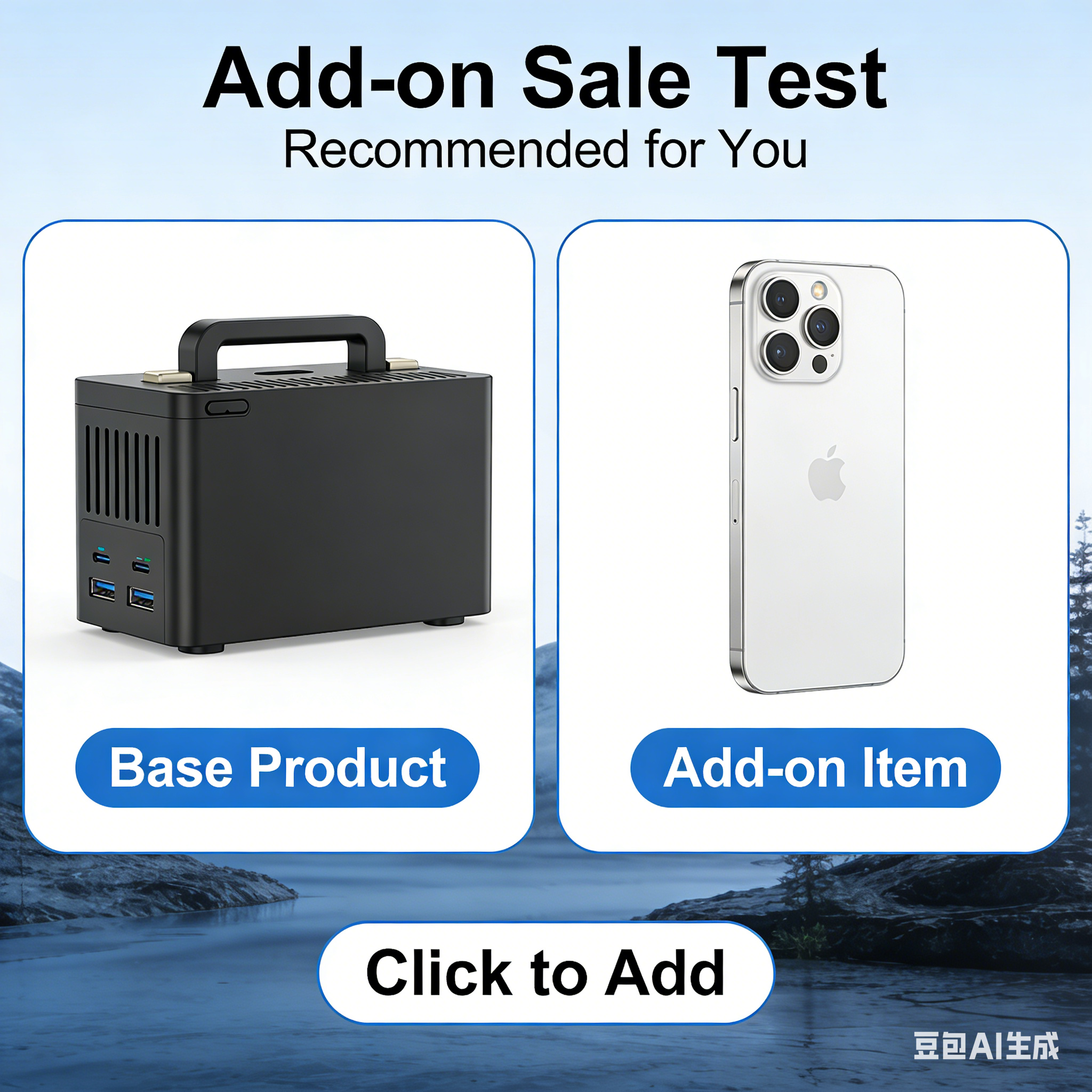 post purchase test product 1